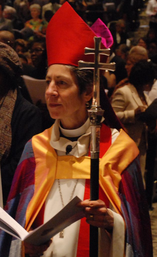 Former Presiding Bishop Schori Joins Pilgrimage